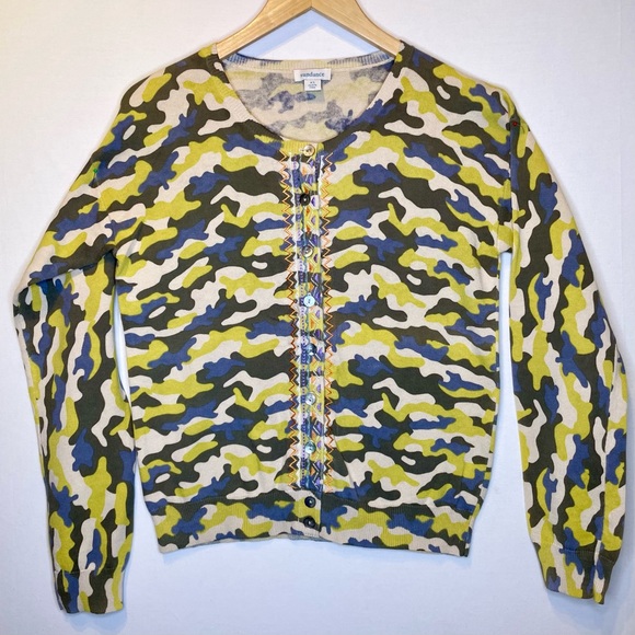 Sundance Sweaters - Sundance XS Camo Cardigan Sweater